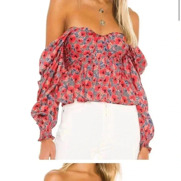 House of Harlow 1960 Tops - House of Harlow 1960 Burna Blouse